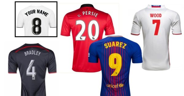 Football Shirt Printing Blackpool