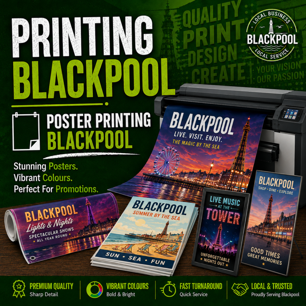 Poster Printing Blackpool