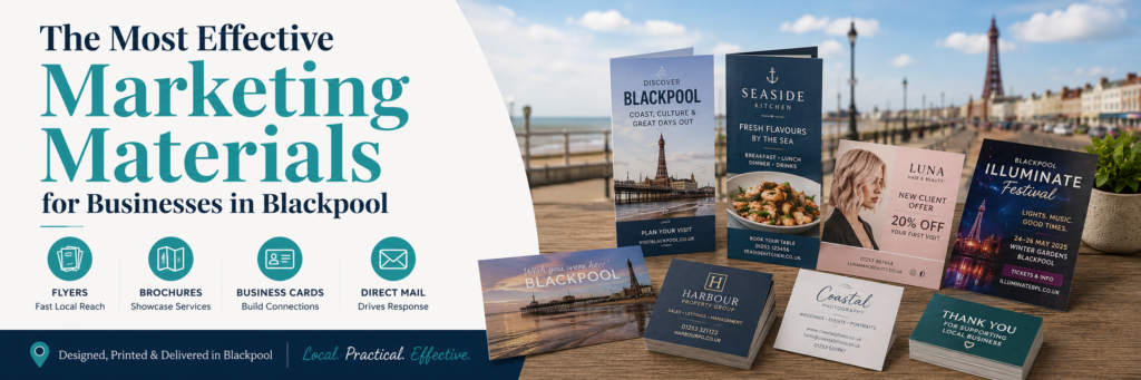 The Most Effective Marketing Materials for Businesses in Blackpool