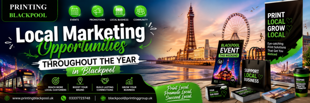 Local Marketing Opportunities Throughout the Year in Blackpool